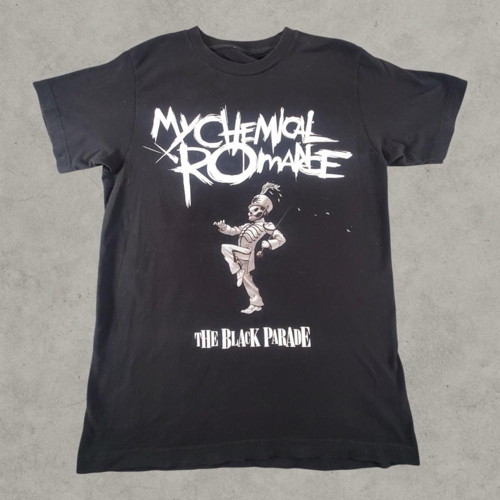Vintage My Chemical Romance Shirt Mens Medium Black Y2K The Black Parade Emo Pop